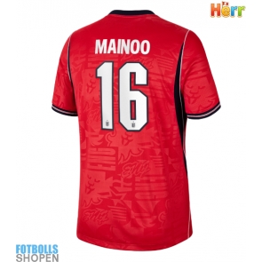 Billiga England Kobbie Mainoo #16 Bortatröja VM 2026 Kortärmad